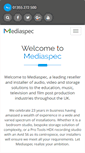 Mobile Screenshot of mediaspec.co.uk